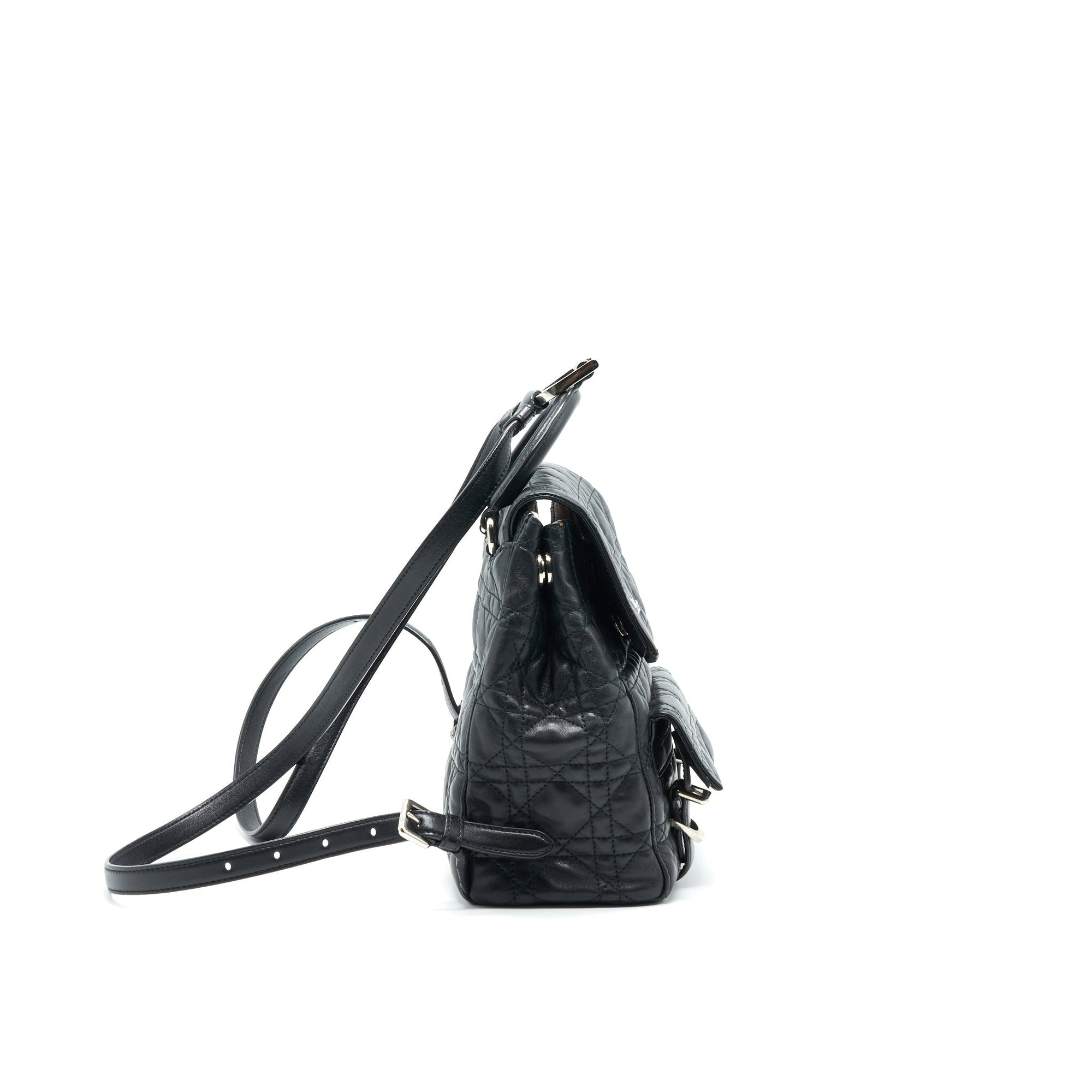 CHRISTIAN D1OR BACKPACK IN BLACK