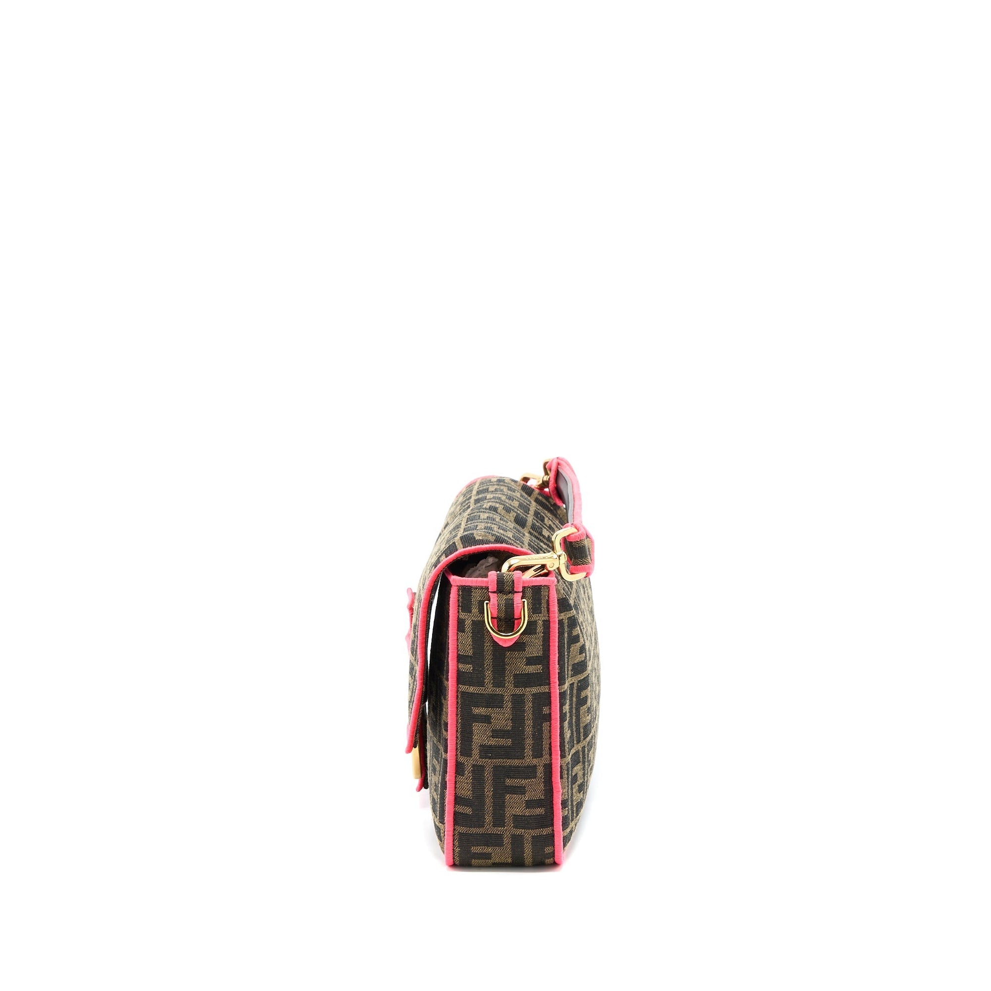 FNDI Buguette Shoulder Bag FF Jacquard Fabric/Multicolour GHW