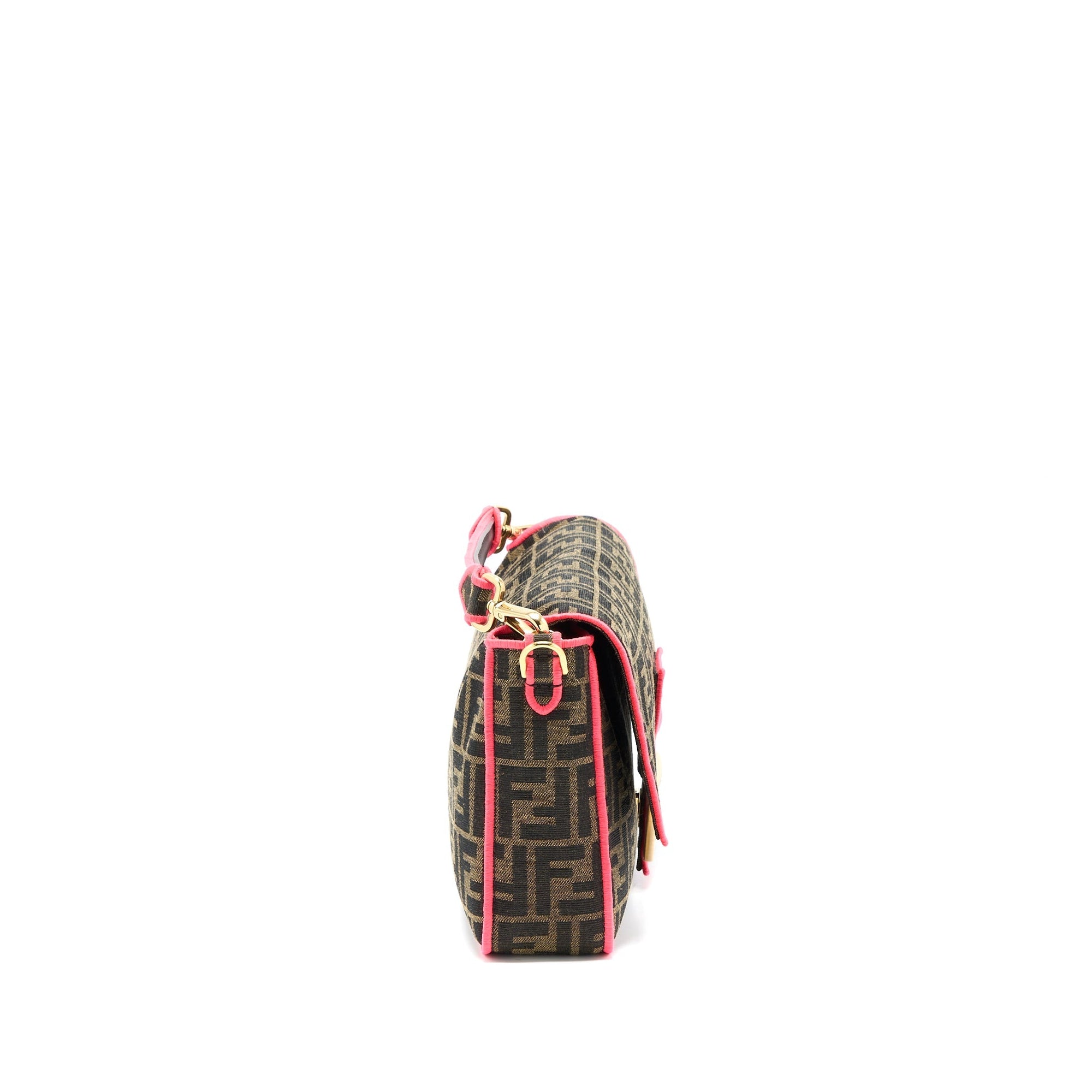 FNDI Buguette Shoulder Bag FF Jacquard Fabric/Multicolour GHW