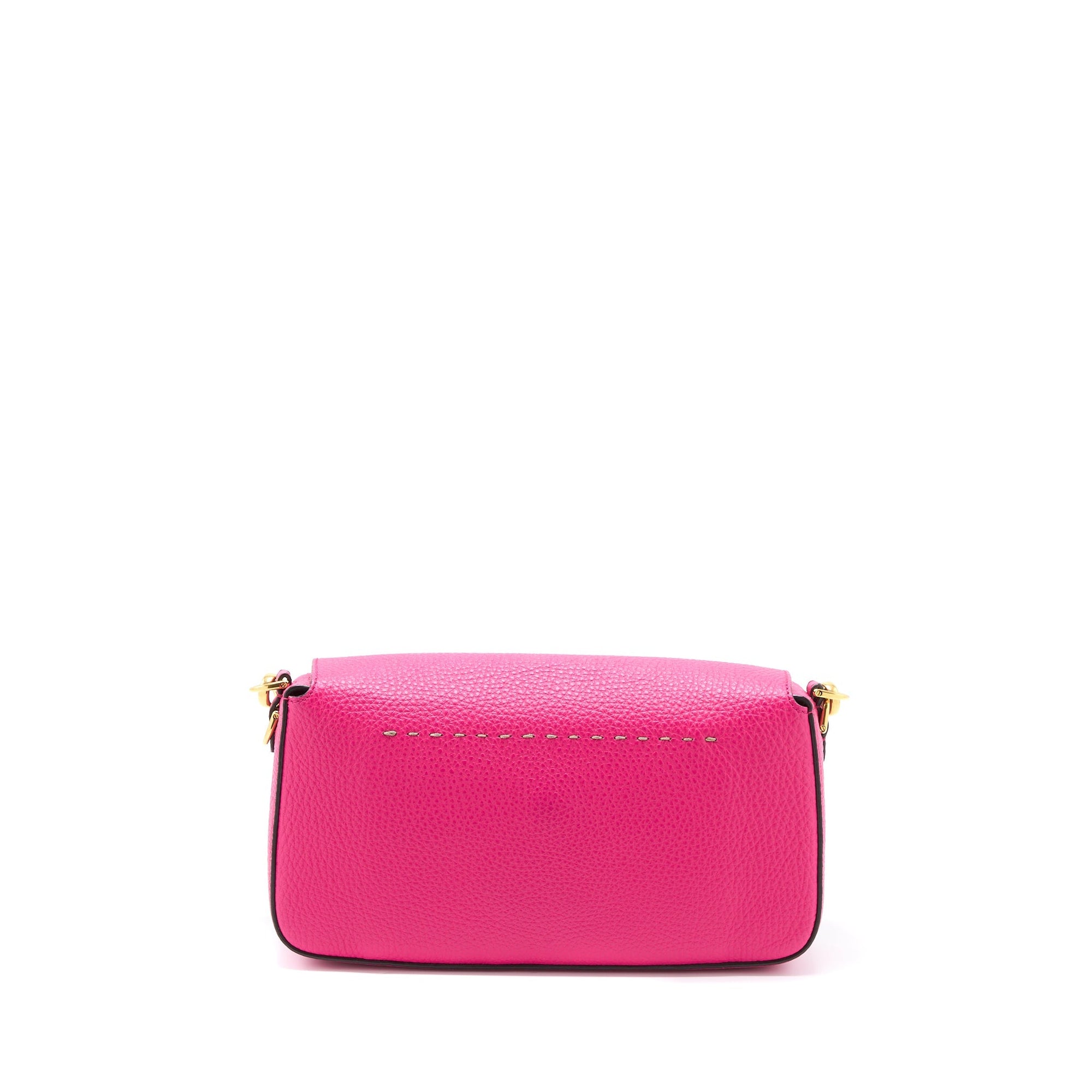 FNDI Baguette Bag Calfskin Pink GHW