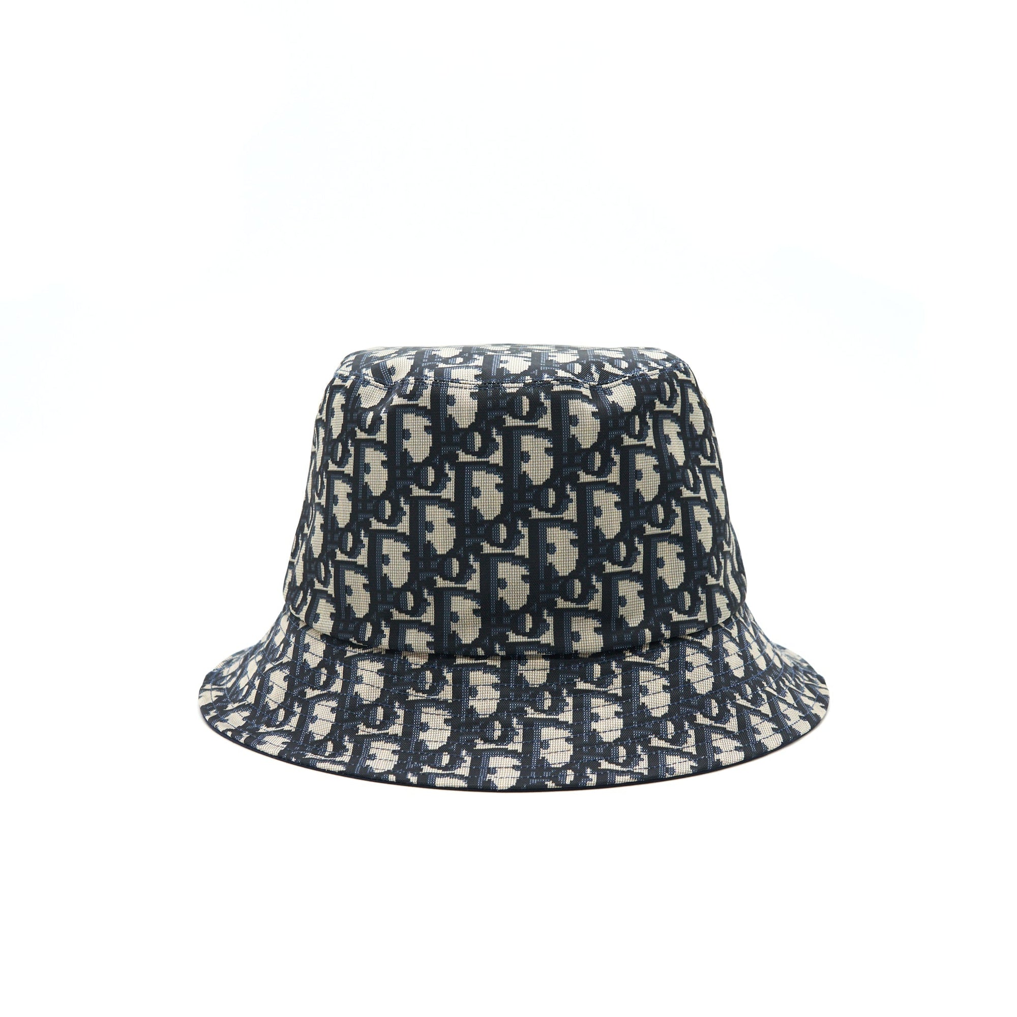 CHRISTIAN D1OR BUCKET HAT NAVY SIZE58