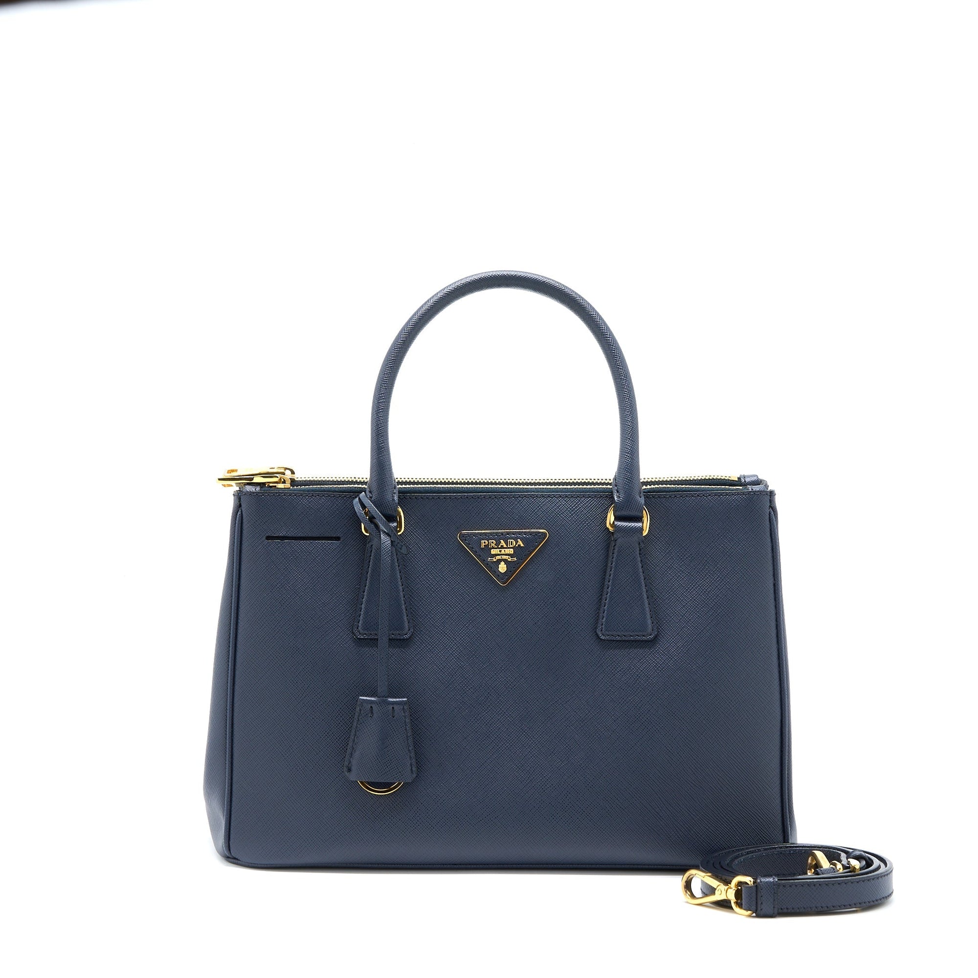 PRD Galleria Tote Bag Saffiano Báltico GHW