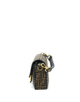 FNDI Baguette Bag FF Jacquard Fabric Brown GHW