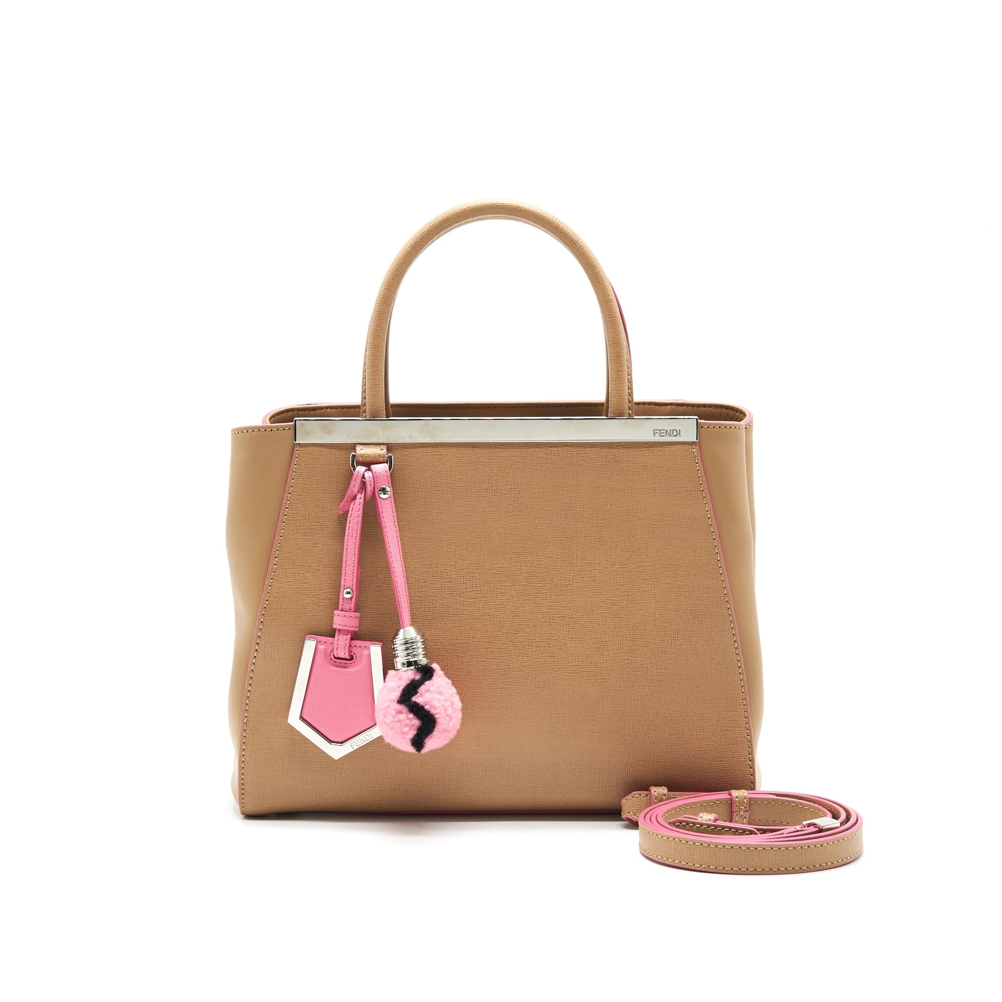 FNDI 2Jours Mini Beige /Pink SHW