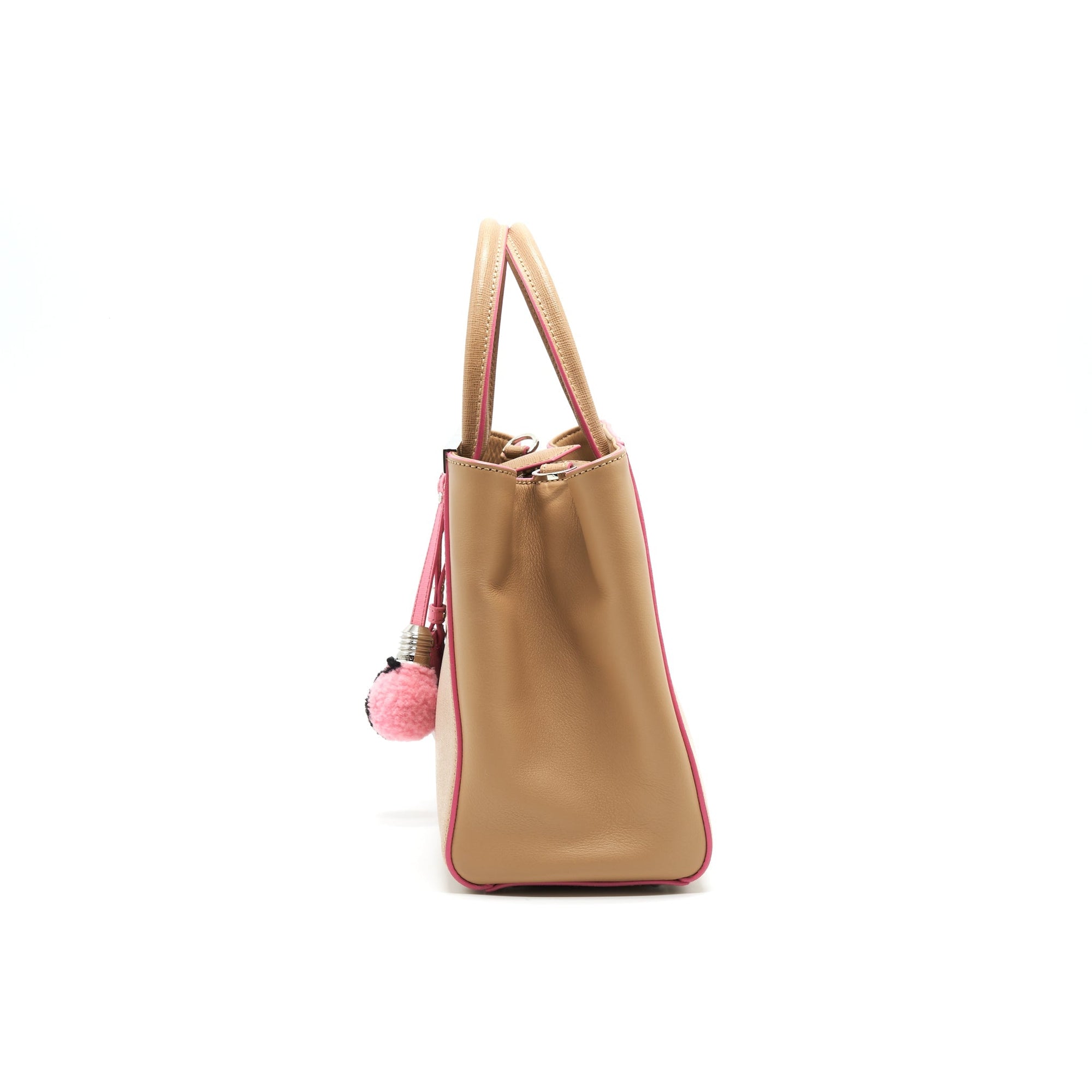 FNDI 2Jours Mini Beige /Pink SHW