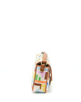 FNDI Baguette Bag in FF Motif Canvas Multicolour