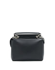 FNDI Dotcom Shoulder Bag Black with Stitch Details