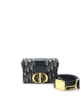 CHRISTIAN D1OR 30 MONTAIGNE MINI BOX BAG OBLIQUE CANVAS