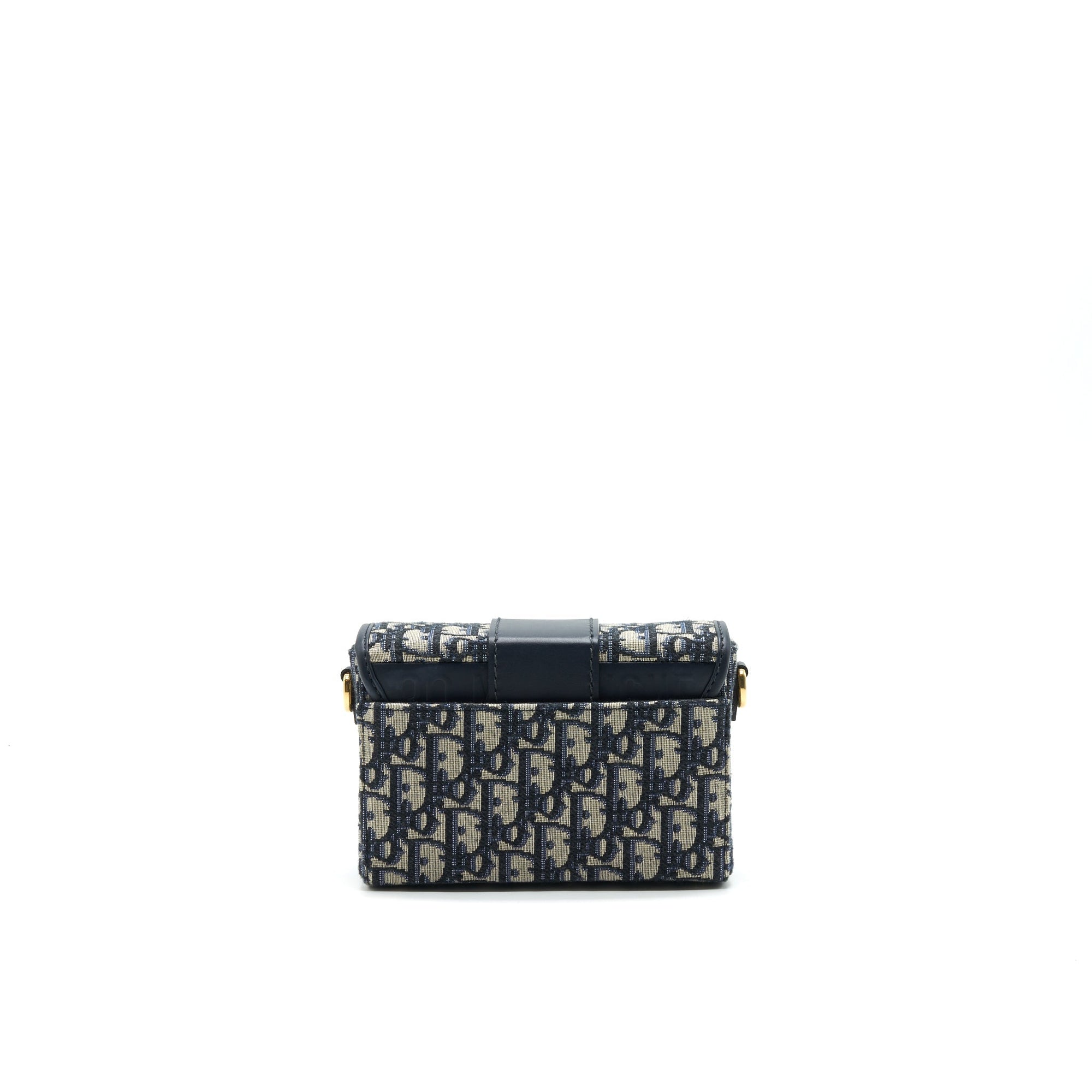 CHRISTIAN D1OR 30 MONTAIGNE MINI BOX BAG OBLIQUE CANVAS