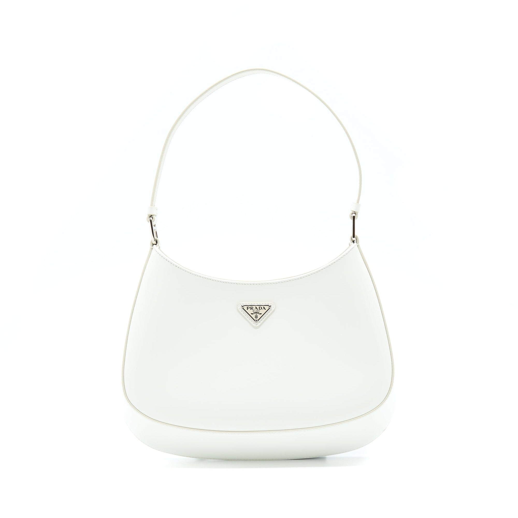 PRD Cleo Bag Calfskin White SHW