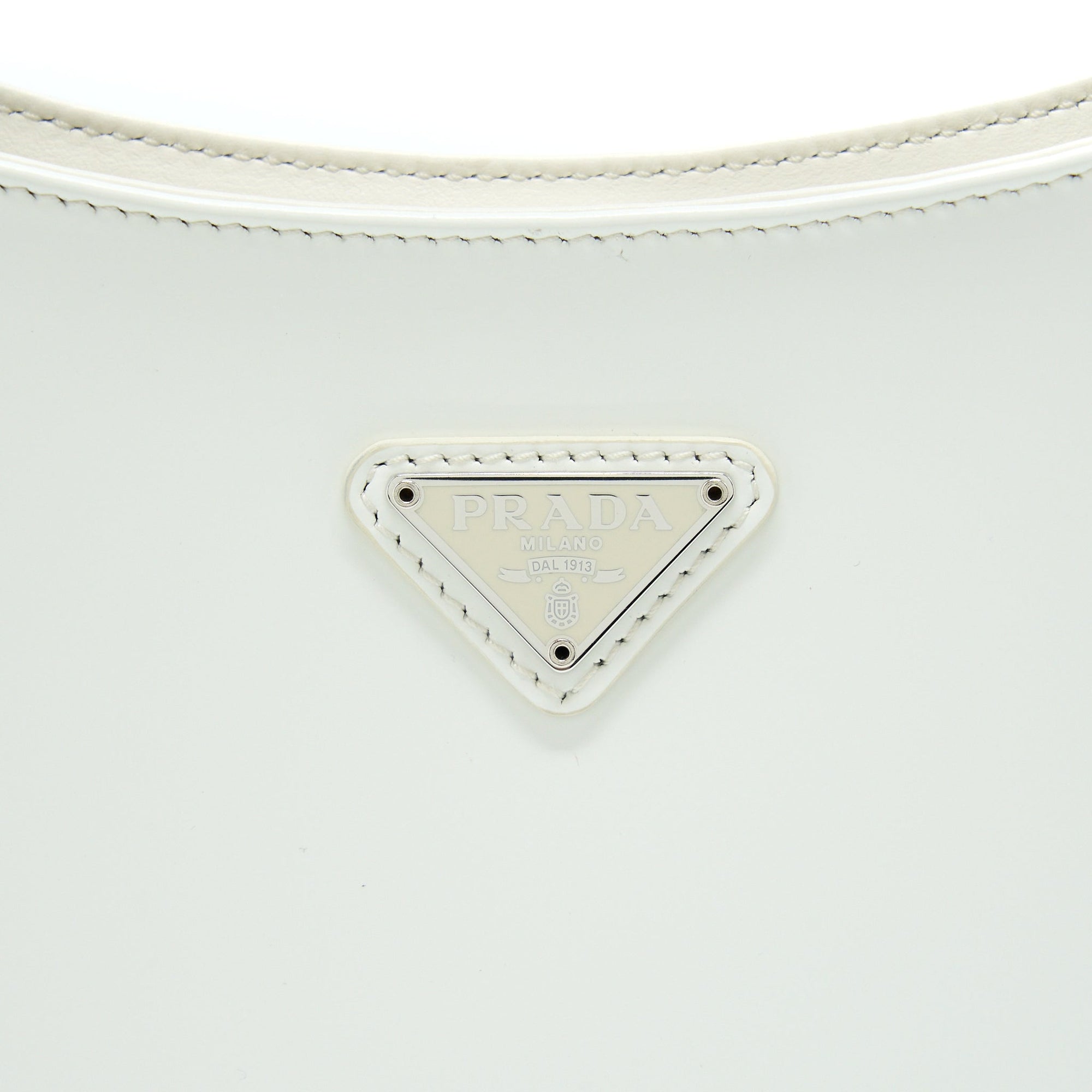 PRD Cleo Bag Calfskin White SHW