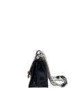 FNDI Kan I Calfskin Black SHW With An Extra Bag Charm