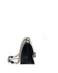 FNDI Kan I Calfskin Black SHW With An Extra Bag Charm