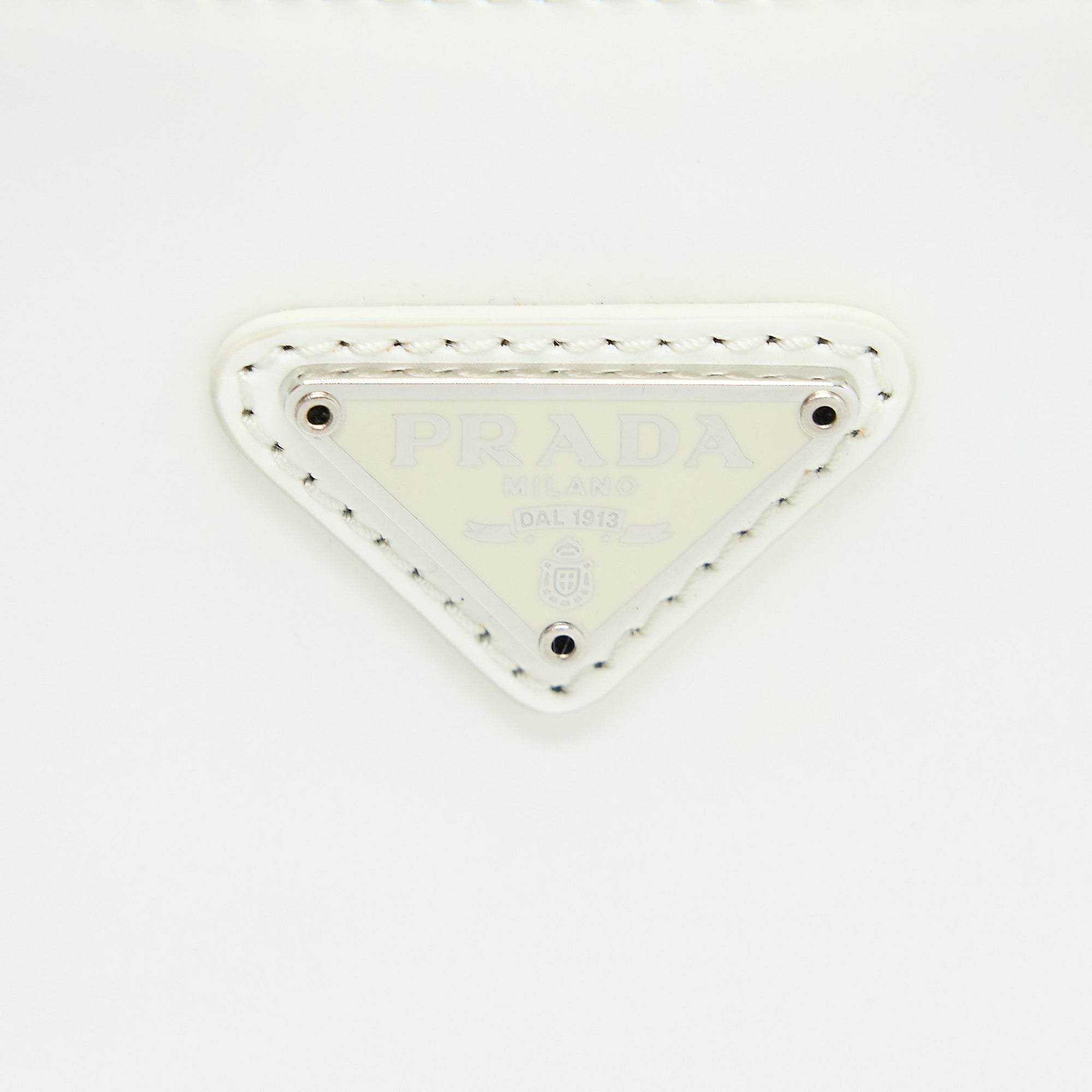 PRD Cleo Bag Calfskin White SHW