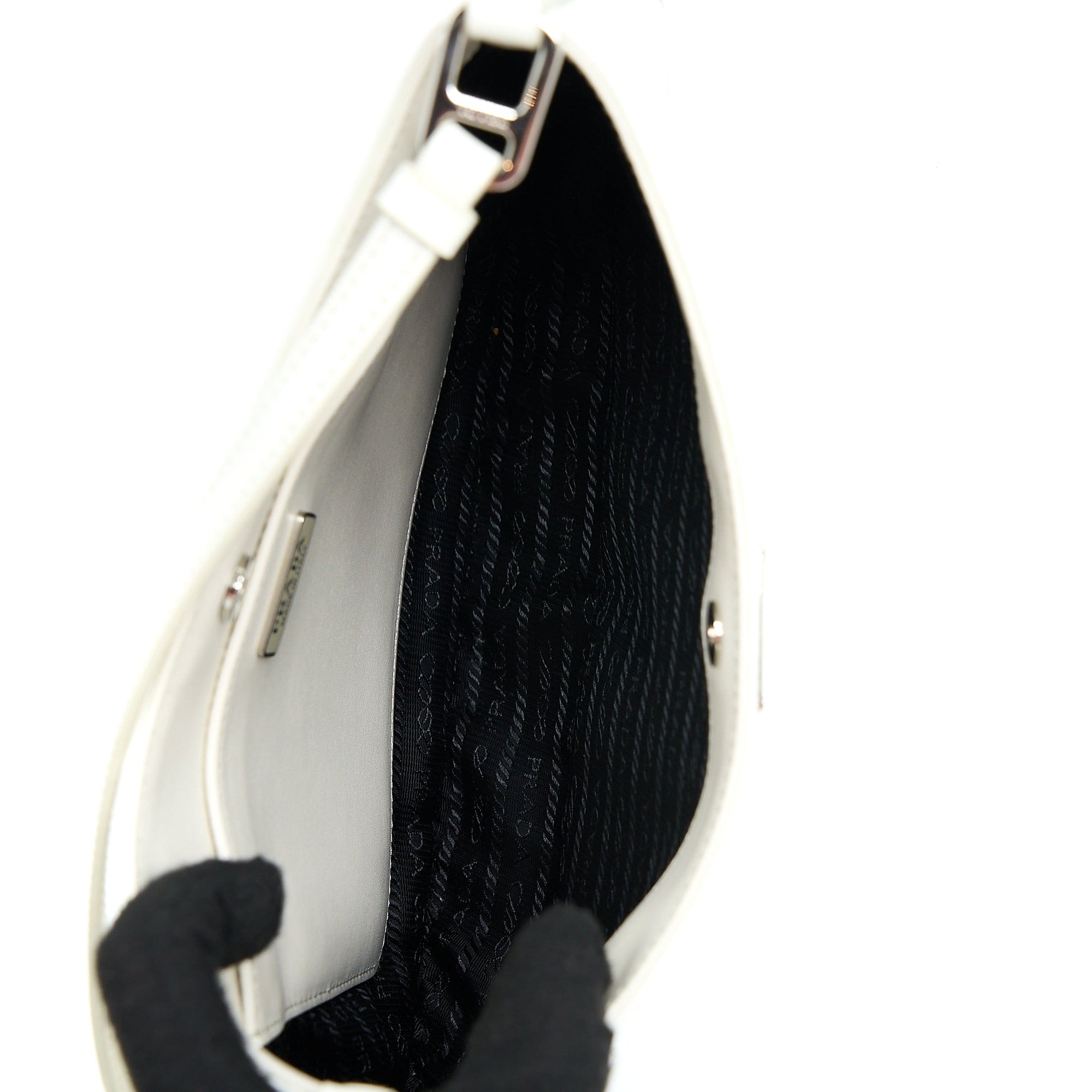 PRD Cleo Bag Calfskin White SHW
