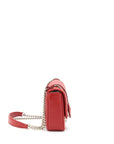 PRD Glacé Crossbody Bag Calfskin Red SHW