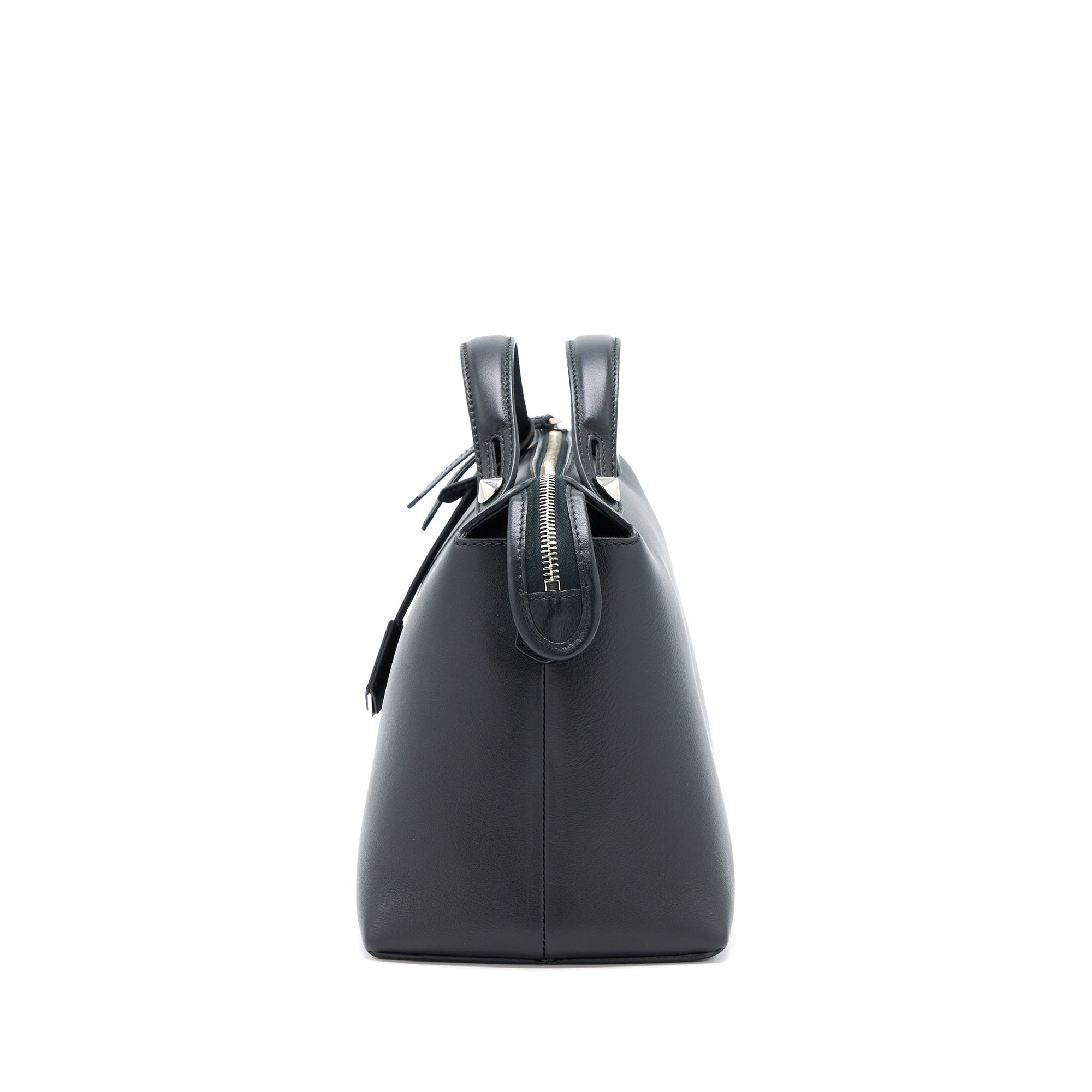FNDI By The Way Bag Calfskin Black SHW