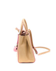 FNDI 2Jours Tote Bag Beige SHW
