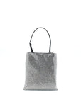 PRD Crystal Satin Handbag With Crystal Black SHW