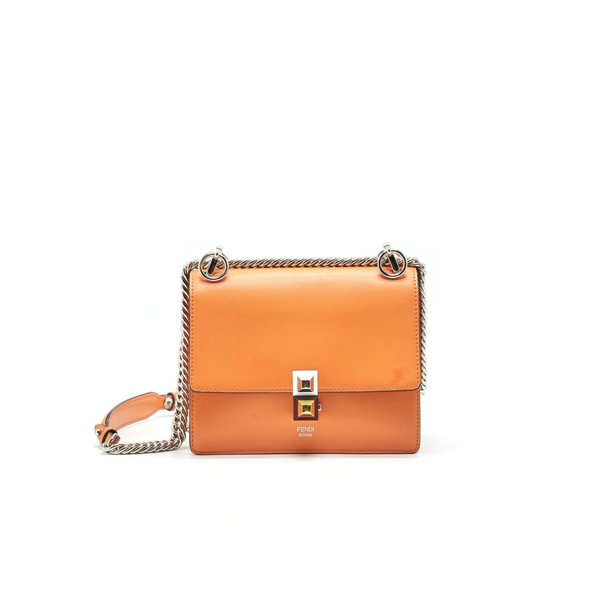 FNDI Kan I Small Shoulder Bag Orange