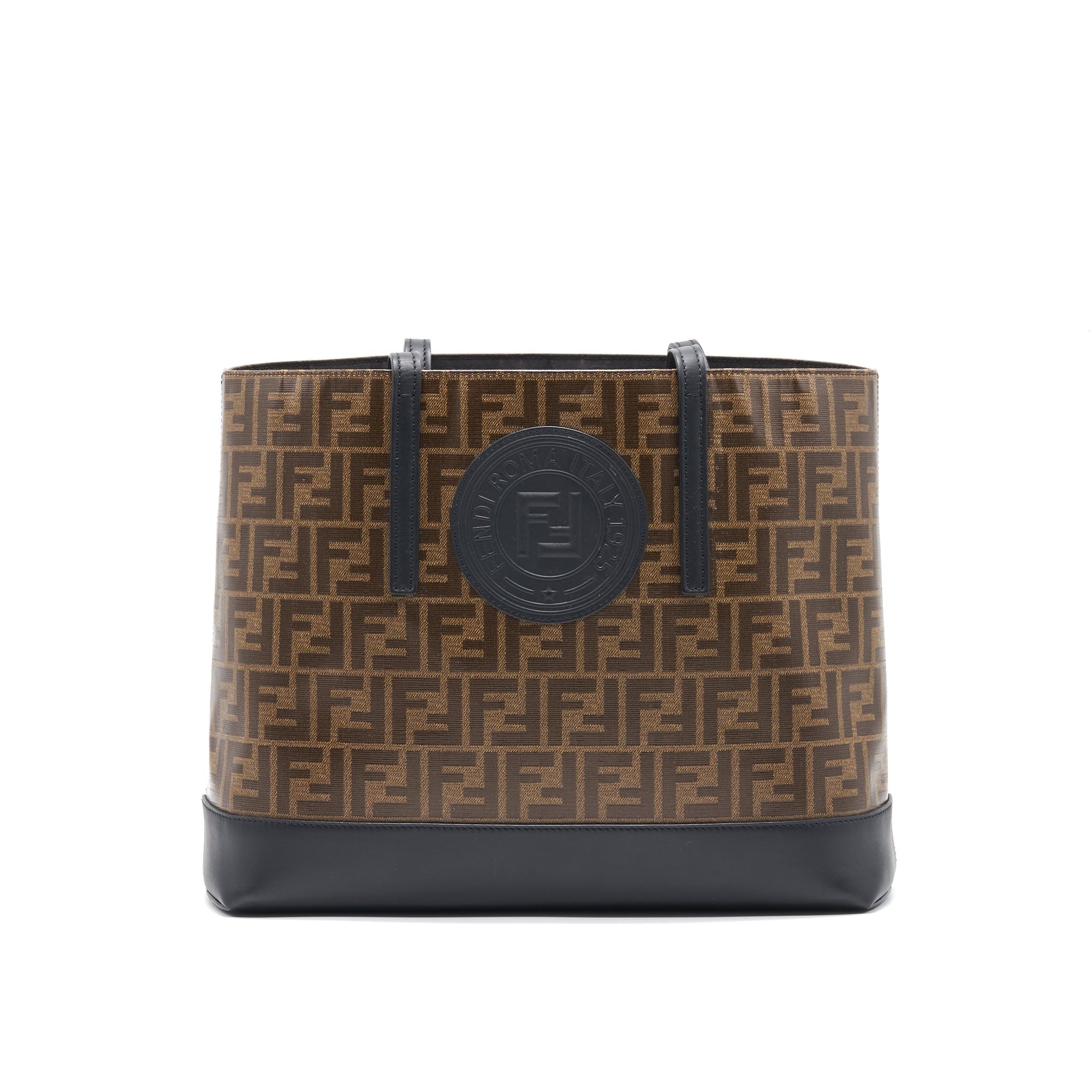 FNDI FF Coated Canvas Tote Bag