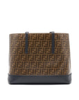 FNDI FF Coated Canvas Tote Bag