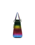 Christian D1OR 2017 Limited Edition Lady Art Medium in Metallic Rainbow Calfskin SHW