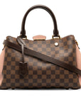 Brown LV Damier Ebene Brittany Satchel