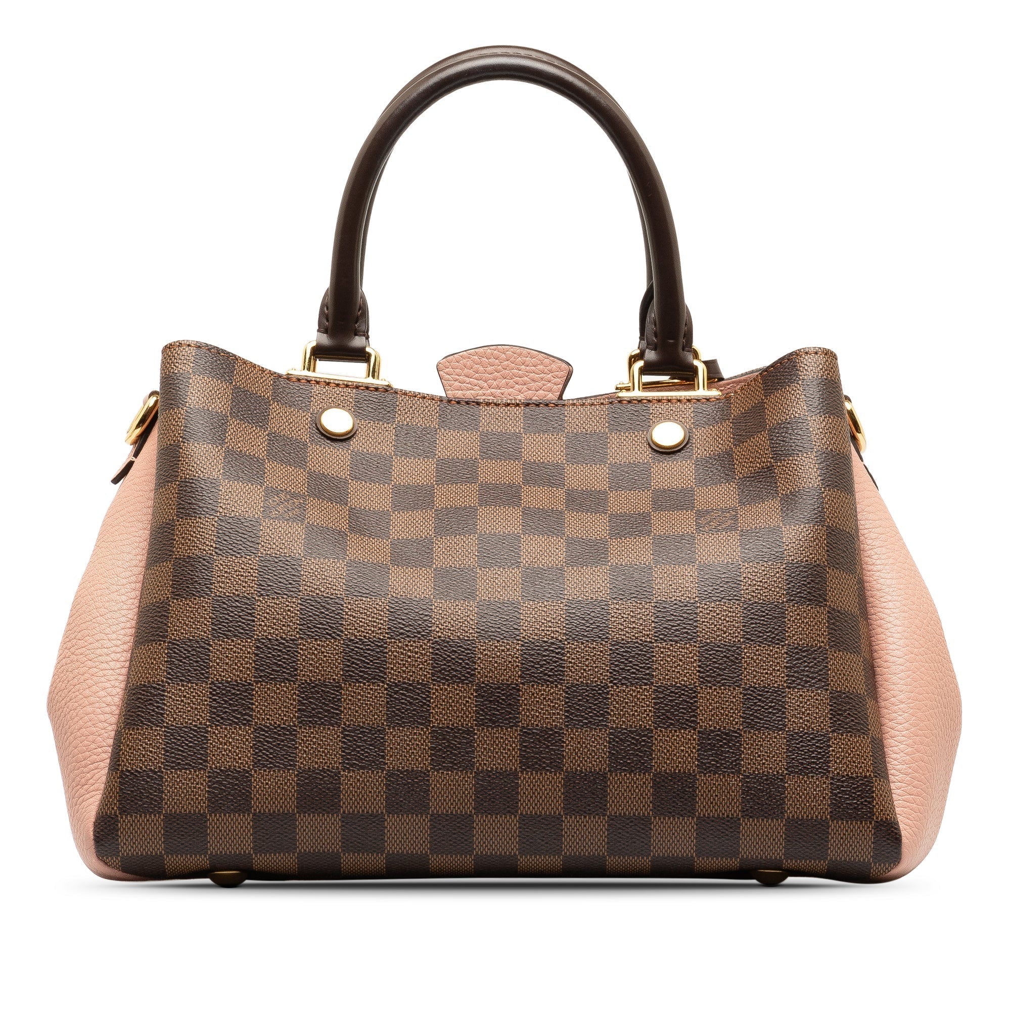 Brown LV Damier Ebene Brittany Satchel