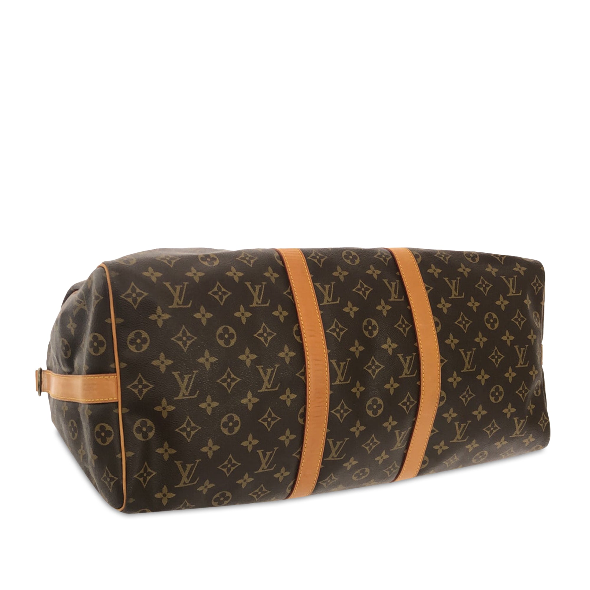 Brown LV Monogram Keepall 50 Travel Bag