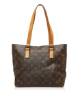 Brown LV Monogram Cabas Piano Tote Bag