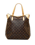 Brown LV Monogram Odeon GM Satchel