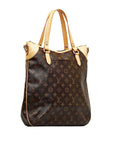 Brown LV Monogram Odeon GM Satchel