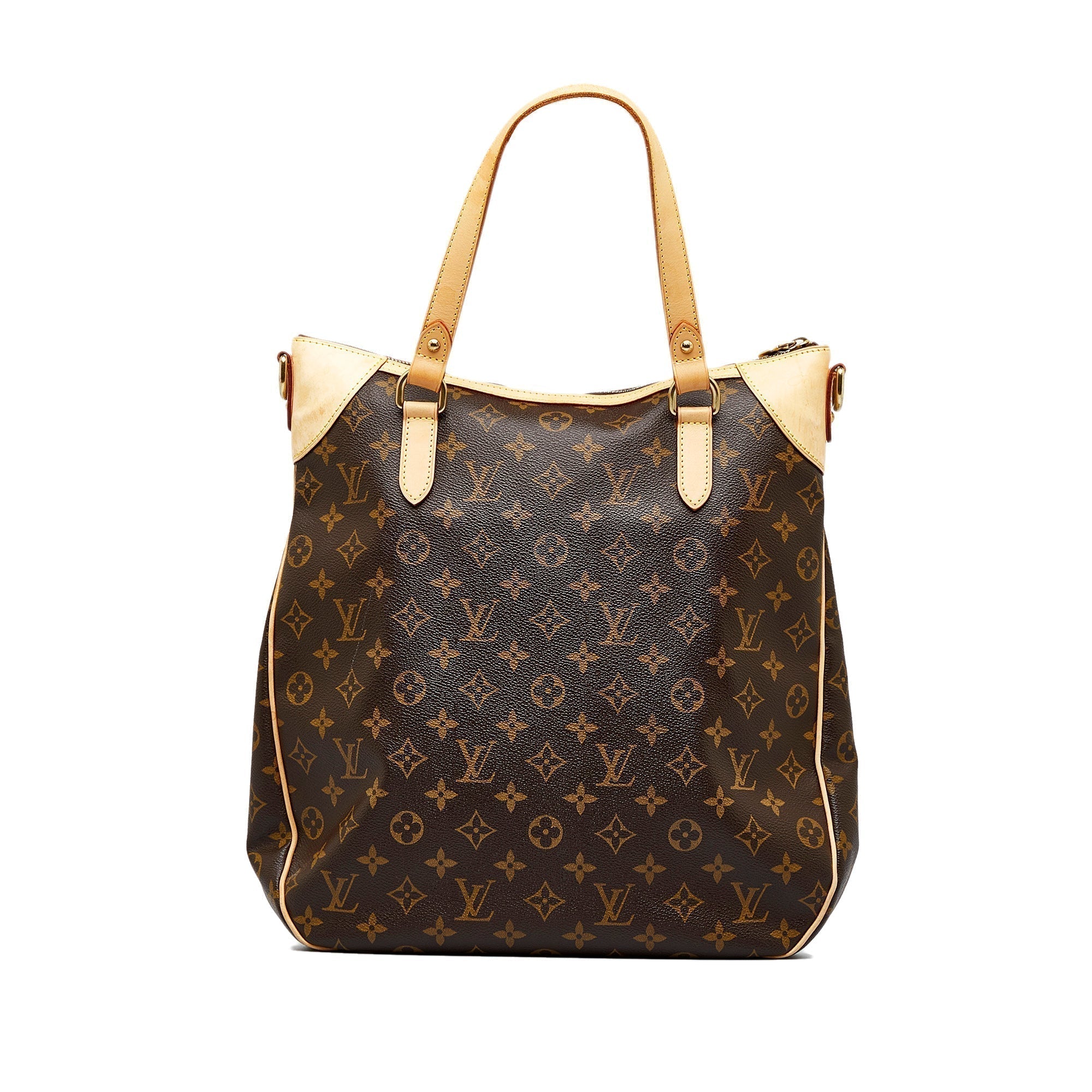 Brown LV Monogram Odeon GM Satchel