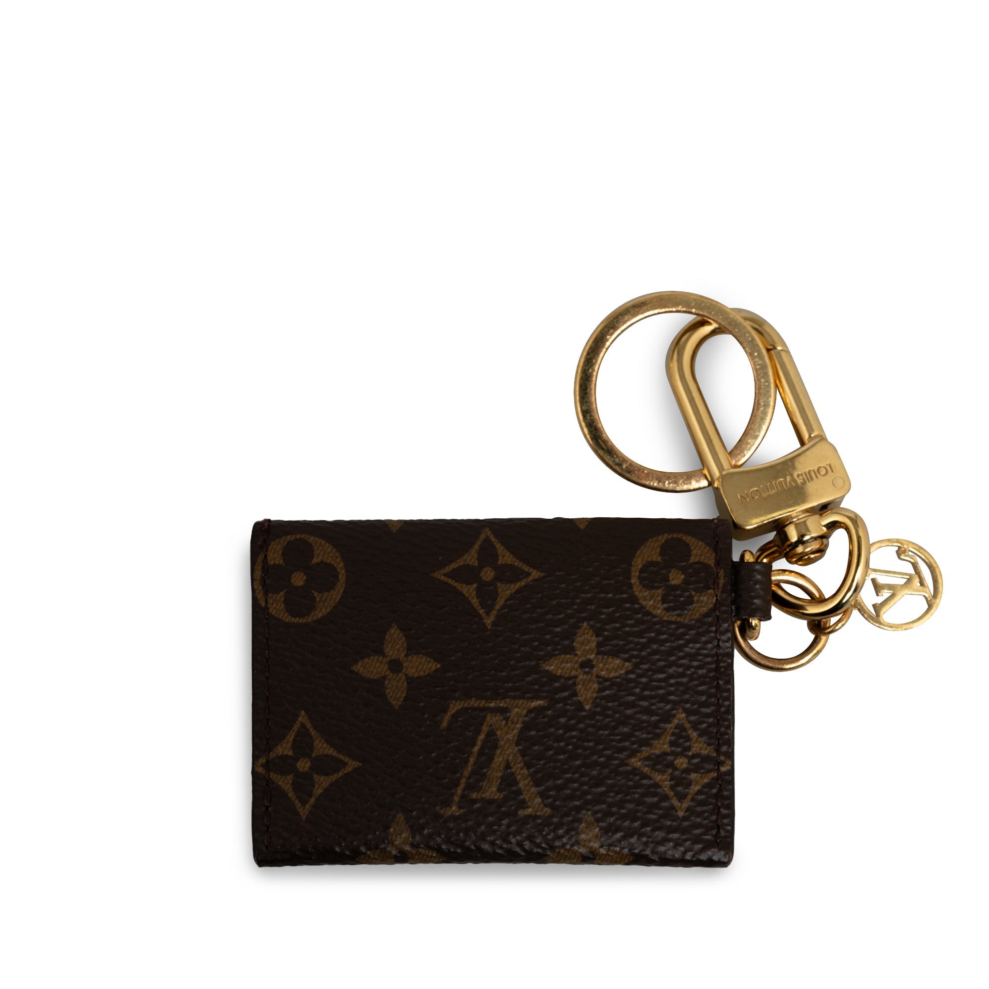 Brown LV Monogram Kirigami Bag Charm And Key Holder