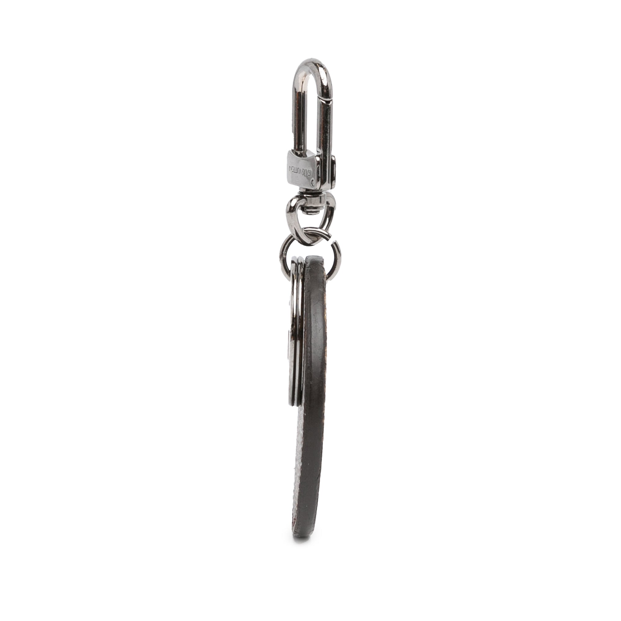 Brown LV Monogram Illustre Logos Bag Charm Key Chain