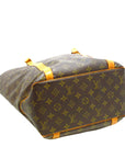 Brown LV Monogram Sac Shopping PM Tote Bag