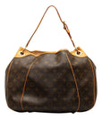 Brown LV Monogram Galliera PM Shoulder Bag