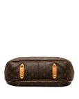Brown LV Monogram Galliera PM Shoulder Bag