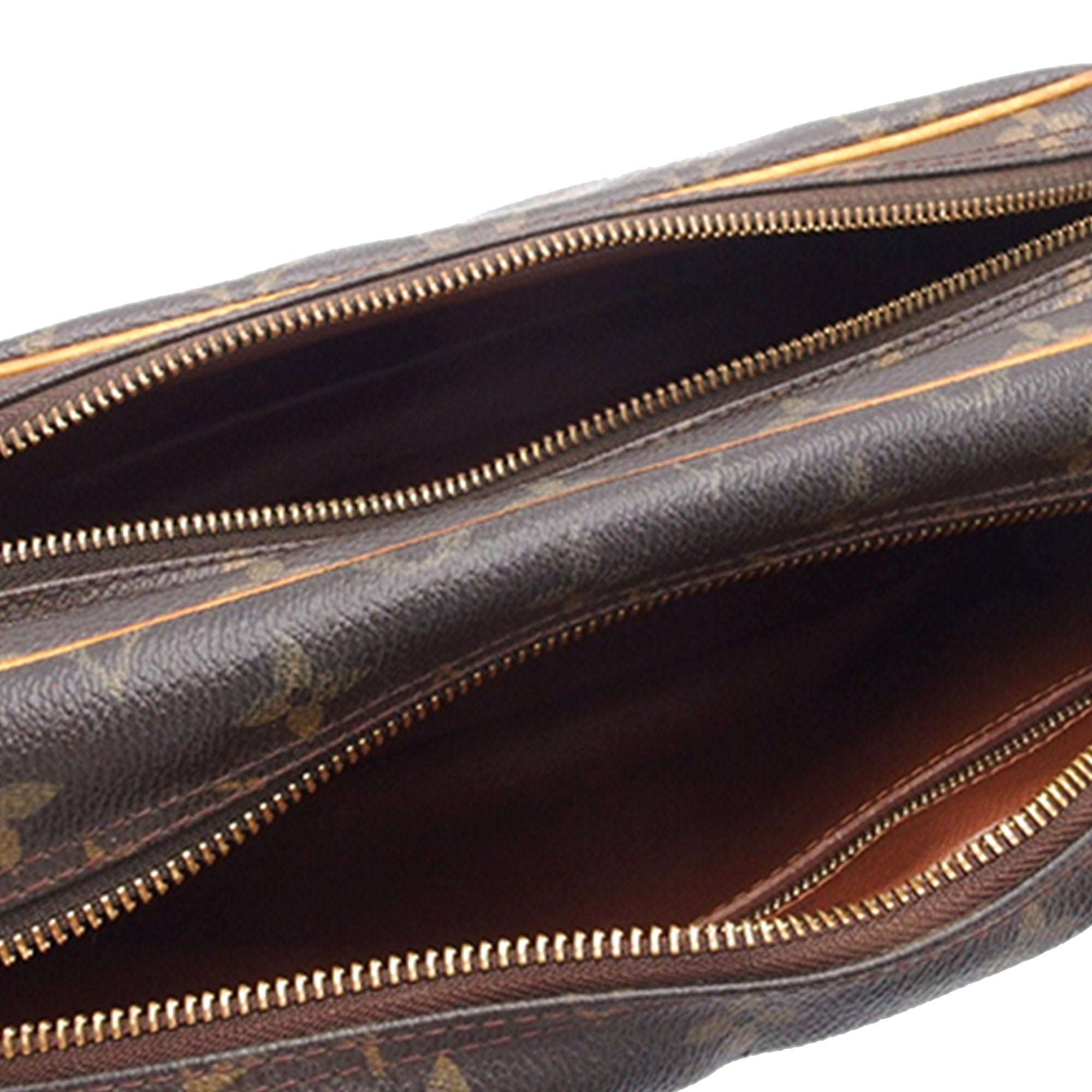 Brown LV Monogram Nil Crossbody Bag