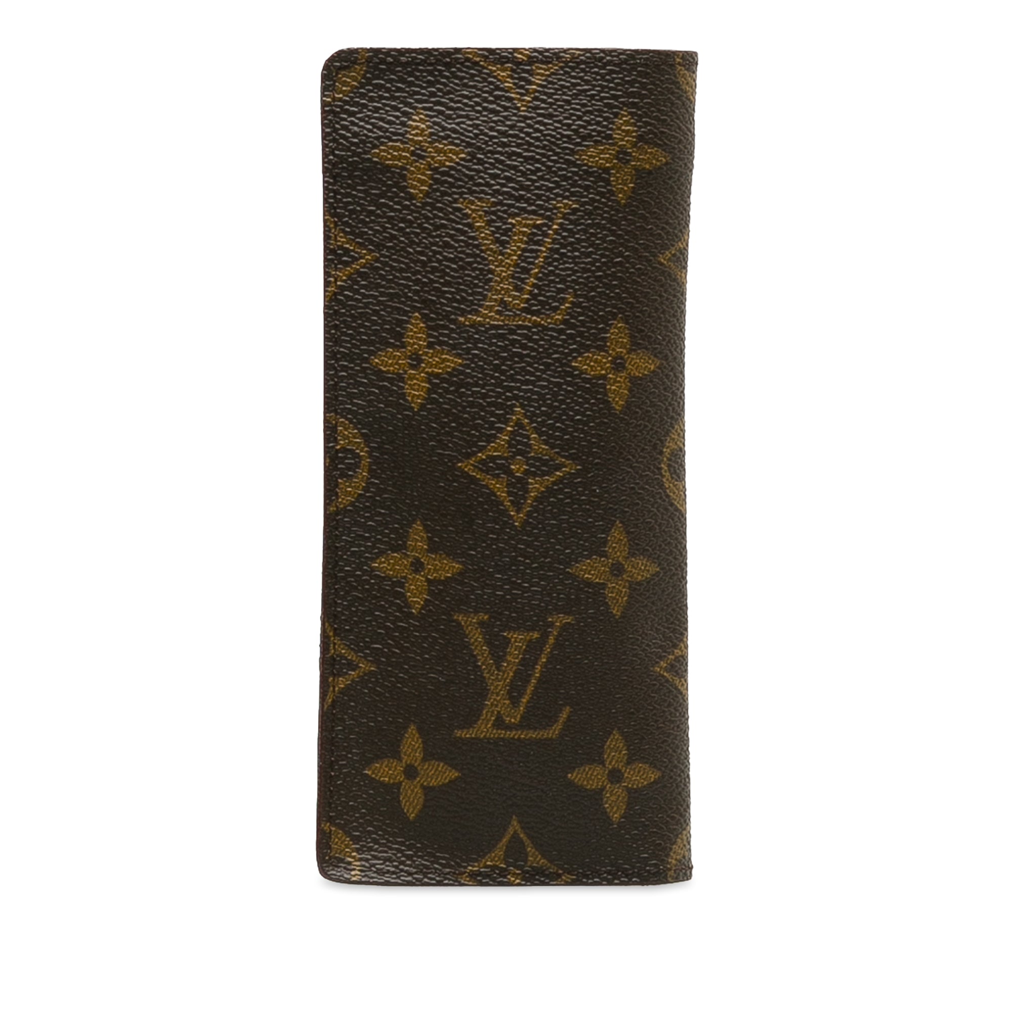 Brown LV Monogram Porte-Valeurs Cartes Credit Long Wallets