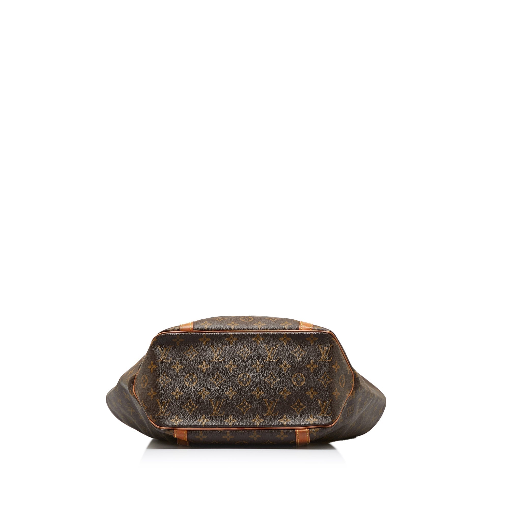 Brown LV Monogram Sac Shopping Tote Bag