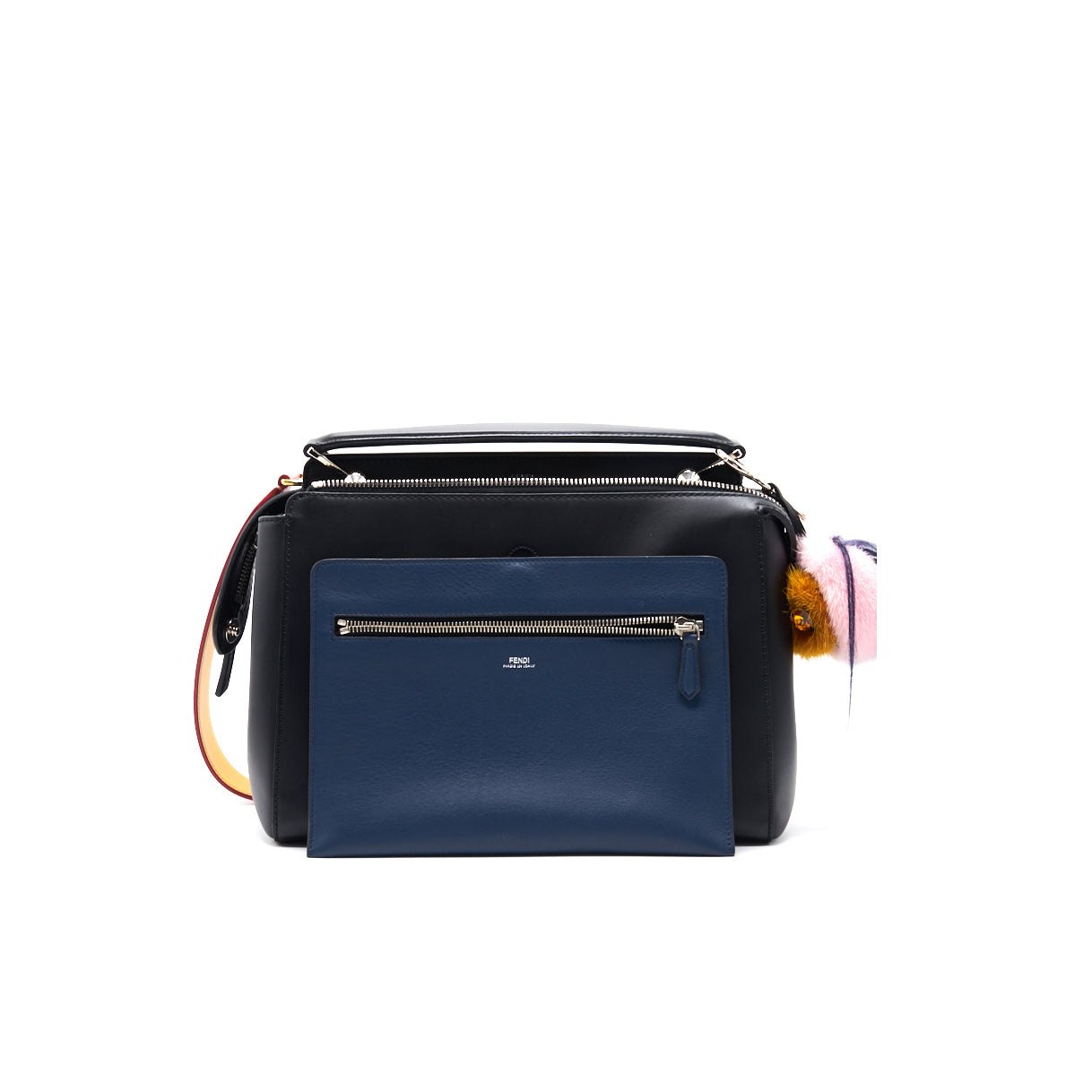 FNDI  Dotcom Click Whipstitch Shoulder Bag