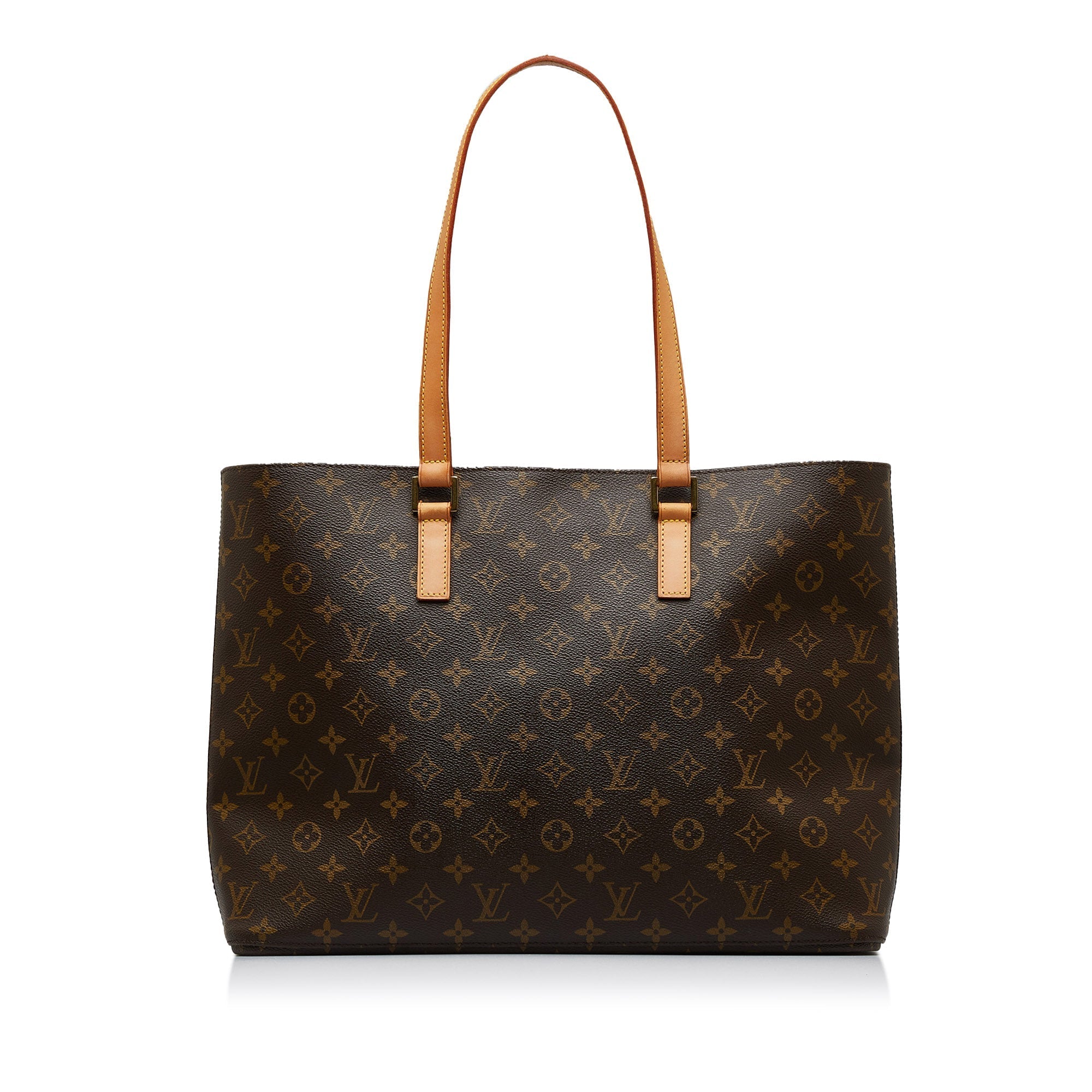 Brown LV Monogram Luco Tote