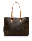 Brown LV Monogram Luco Tote