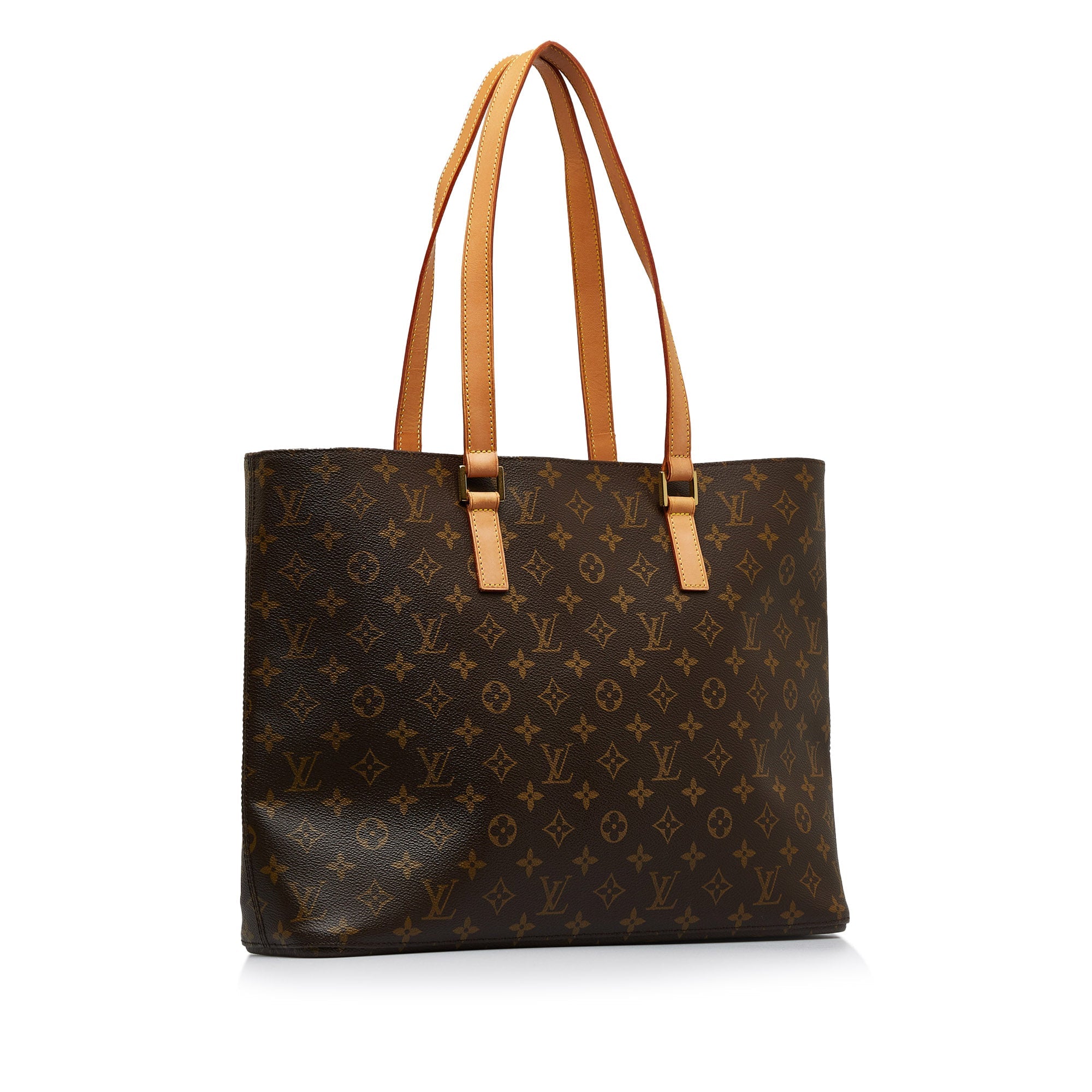 Brown LV Monogram Luco Tote