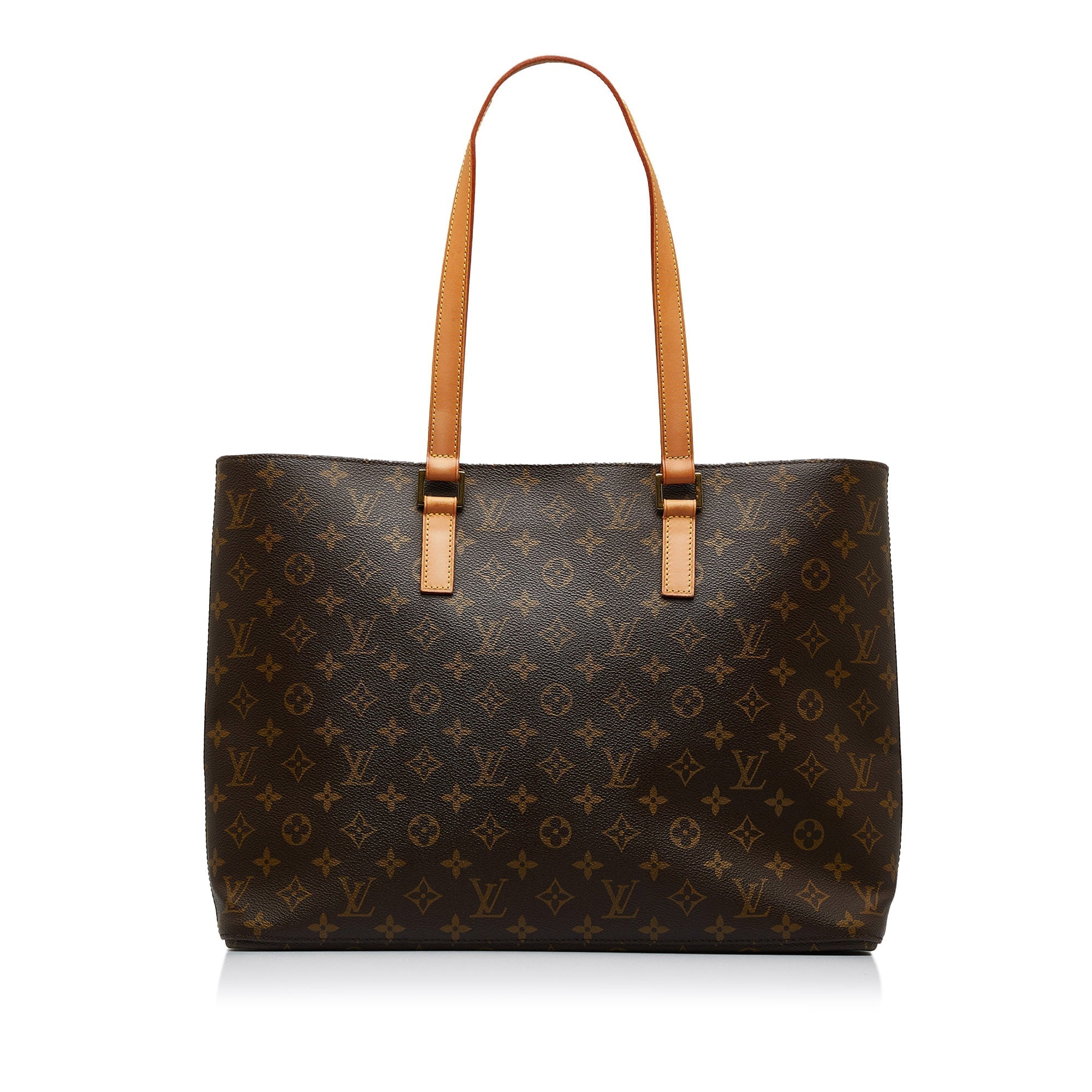 Brown LV Monogram Luco Tote