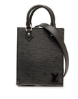 Black LV Epi Petit Sac Plat Satchel