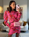 *RARE* CH Pink Mini Square Flap Bag in Caviar Leather with 24K Gold Plated Hardware