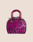 CHRISTAN D1OR 2004 PYTHON TRIMMED GAMBLER DICE BAG